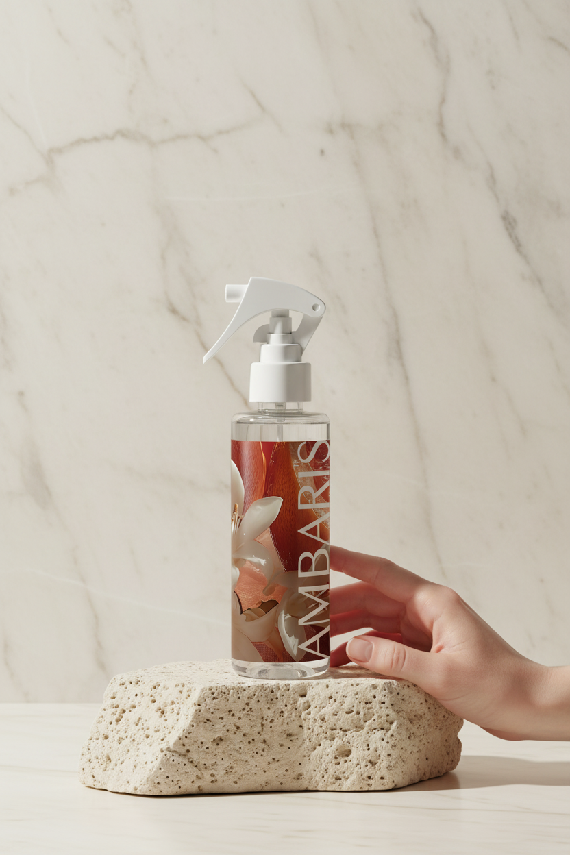 Home Spray Solenne Citrus - Fotografia Minimalista