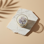 Vela Aromática Flor de Figo - Vista Superior